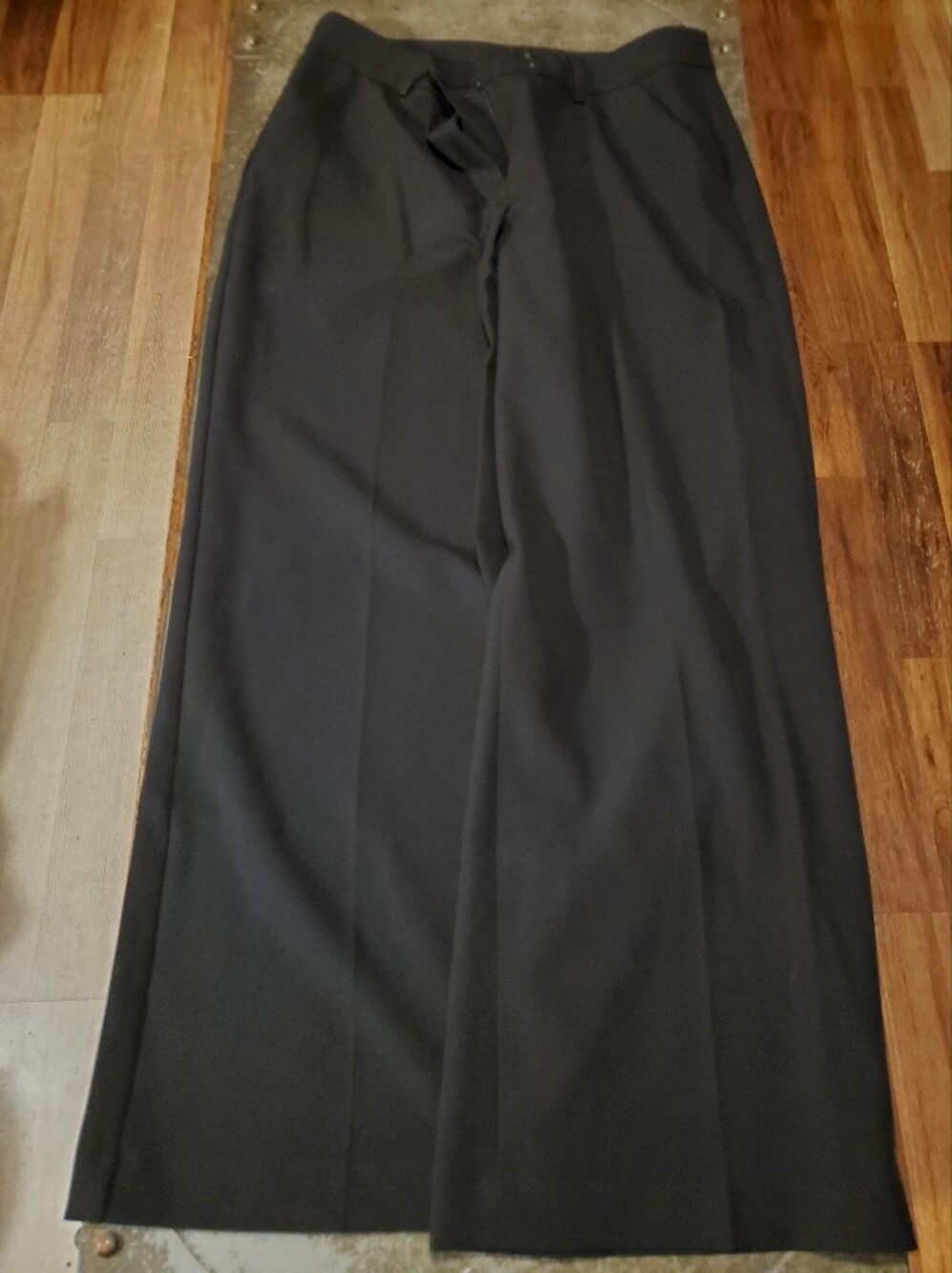 Express Editor Women's Black Wide Leg Dress Pants